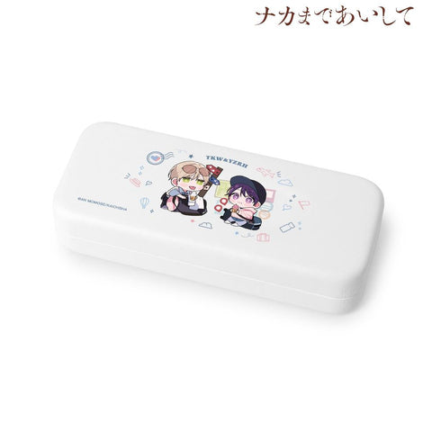 『ナカまであいして』百瀬あん先生 描き下ろし 常盤&楪 ar-Unity ちびキャラ トラベルver. メガネケース ver.A
